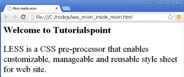 mixin های داخل یک mixin
